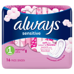 Always Sensitive Normal Ultra Serviette hygiénique 16 pièce(s)