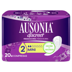 Ausonia DISCREET Mini Serviette hygiénique 20 pièce(s)