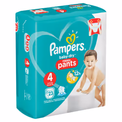 Pampers 81666622 couche jetable Garçon/Fille 4 23 pièce(s)