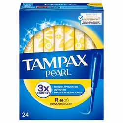 TAMPAX Pearl Regular, 24 pièce(s)