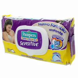 Pampers Sensitive Salviettine Progressi, Hypoallergénique