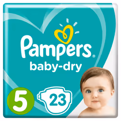 Pampers Active Baby-Dry 81657546 couche jetable Garçon/Fille 5 23 pièce(s)