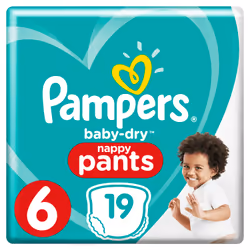 Pampers 81666626 couche jetable Garçon/Fille 6 19 pièce(s)