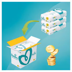 Pampers 81665879 couche jetable Garçon/Fille 4 168 pièce(s)