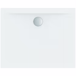 Ultra Flat receveur de douche rectangulaire en acrylique sanitaire. Fabriqué selon DIN 14527. Enveloppe extérieure renforcée  ...