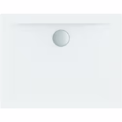 Ultra Flat receveur de douche rectangulaire en acrylique sanitaire. Fabriqué selon DIN 14527. Enveloppe extérieure renforcée  ...
