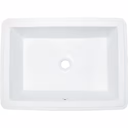 A encastrer par-dessus le plan de toilette En grès fin Non percée Avec trou de trop-plein Poids : 13,9 kg Série : Strada Colo ...