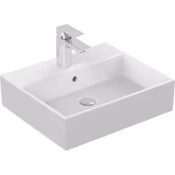 Lavabo céramique avec trop-plein dimensions : 600 x 420 x 145 mm matériau : céramique sanitaire, avec Ideal Plus avec 1 trou  ...