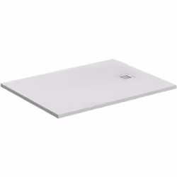 Ideal Standard Ultra Flat S 1 x receveur de douche rectangulaire Matériau Ideal Solid Couvercle d'écoulement en acier inox in ...