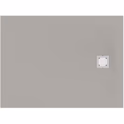Ideal Standard Ultra Flat S 1 x receveur de douche rectangulaire Matériau Ideal Solid Couvercle d'écoulement en acier inox in ...
