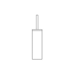 Ideal Standard - garniture de toilette iom acier brossé A9108MY, plancher debout