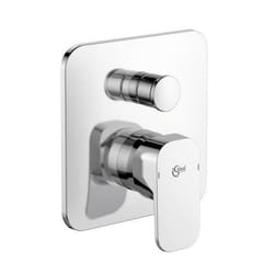 Mitigeur bain-douche - IDEAL STANDARD - TONIC II - Chromé - Économie deau - Mural
