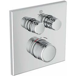 Ideal Standard - CeraTherm Navigo - Mitigeur de douche thermostatique encastré pour 2 sorties, chrome A7302AA