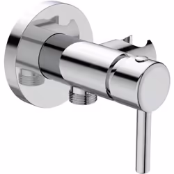 Mitigeur de bidet encastré conception : chrome comprend une partie visible et une partie encastrée avec raccord au flexible d ...