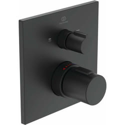 CeraTherm - Mitigeur de bain thermostatique encastré, noir A7522XG - Ideal Standard