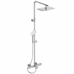 Colonne bain douche thermostatique téléscopique Ceratherm T100