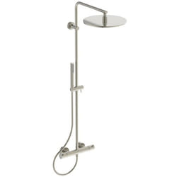 Colonne de douche thermostatique Ceratherm T125 gris orage