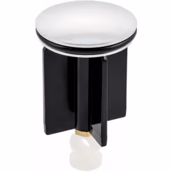 Clapet métal Ideal Standard D39.5mm pour vidage lavabo Clapet Inox rentrant pour vidage Porcher A961230AA et D5846AA Diamètre ...