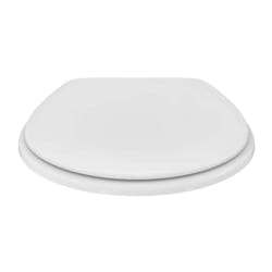 Ideal Standard - San Remo wc siège de spécification K705301 blanc, charnières en acier inoxydable