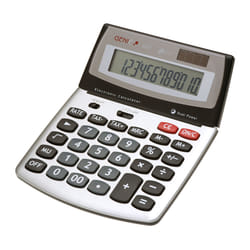 Genie 560 T calculatrice Bureau Calculatrice à écran Noir, Argent