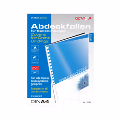 Genie 12385, A4, Transparent, 215 mm, 3,75 mm, 295 mm, 301 g