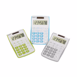 Genie 120 G calculatrice Poche Calculatrice à écran Vert, Blanc