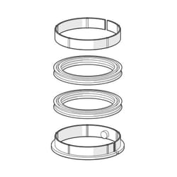 Hansa - Set de fixation pour bec de robinet mitigeur