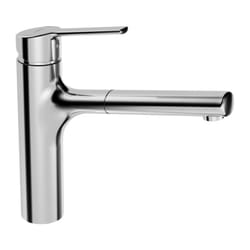 Ronda mitigeur cuisine 03342273 chromé, 200 mm, orientable, avec douchette - Hansa