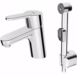 débit : 6/ 9 l/min (bec/douche), mesuré à une pression hydraulique de 3 bars Corps encastrable : étain ne libérant pas de zin ...