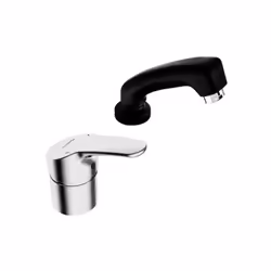 HANSA HANSAMIX 1 x mitigeur monocommande Robinet de coiffure Couleur : chrome Corps du robinet : laiton résistant à la dézinc ...