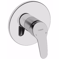 Mitigeur de douche encastré pour 1 sortie matériau : laiton couleur : chrome débit : 28 l/min (avec possibilité d’utiliser la ...
