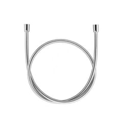 Hansa - Tuyau de douche jet chromé, aspect tissu 1250 mm,