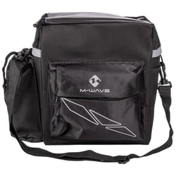 Sacoche de guidon M-Wave Clip-On 30x30x12cm - Noir - Vélo loisir mixte