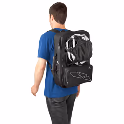 M-Wave Amsterdam Triple Arrière Sacoche pour bicyclette 62 L Polyester Noir, Gris