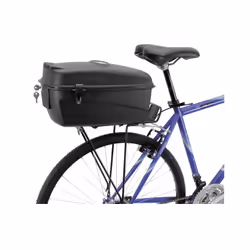 M-Wave Amsterdam Box L Arrière Porte bagage de velo 17 L Plastique Noir