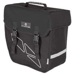 M-Wave Amsterdam Single Arrière Sacoche pour bicyclette 18 L Polyester Noir, Gris