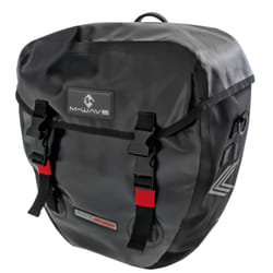 M-Wave Alberta Arrière Sacoche pour bicyclette 40 L Noir