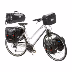 M-Wave Alberta Arrière Sacoche pour bicyclette 40 L Noir