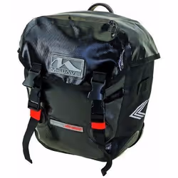 Sacoches de transport M-Wave Calgary - Noir - 2 x 125 l - Pour porte bagage vélo loisir
