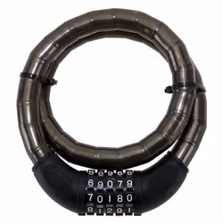 Câble antivol M-Wave boa 18 x 800 mm avec code de sécurité personnalisable