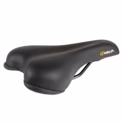 Velo Flex, Selle de vélo, Ville, Unisexe, Noir, Monochromatique, 15,2 cm