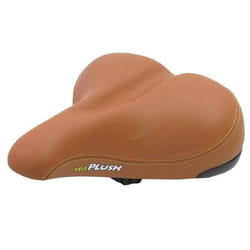 Vélo loisir mixte VELO TOUR DE SELLE ELA GEN BROWN en cuir artificiel