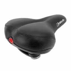 Velo Safety, Selle de vélo, Ville, Unisexe, Noir, Monochromatique, mousse
