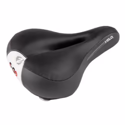 Velo Newport Gemini, Selle de vélo, Ville, Unisexe, Noir, Gris, Blanc, Monochromatique, mousse