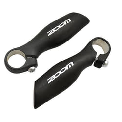 Embout de cintre vélo aluminium noir ergonomique avec bouchons de cintre Zoom