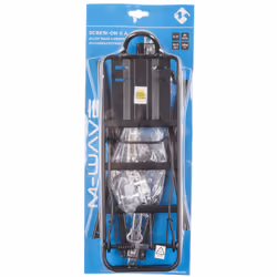 M-Wave Screw-On II Aluminium Noir