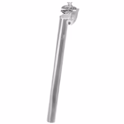 Tige de selle fixe M-Wave Rapid Swap 272 x 350 mm en aluminium argent pour vélo de ville