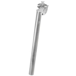 Tige de selle fixe M-Wave Rapid Swap 272 x 350 mm en aluminium argent pour vélo de ville