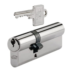 BKS - Cylindre serrure double pz 8812 60/70mm Fonction d'urgence et de danger des deux côtés Nbre 3 touches différentes.