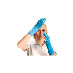 Franz Mensch - hygostar super high risk gants en nitrile non poudrés bleu xl 30 cm